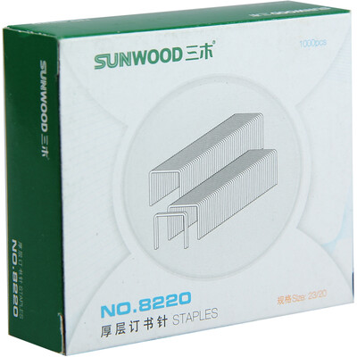 

Мики (Sunwood) 8220 180 страниц толстый слой штапельного / размер штапельного 23/20 1000 / картридж