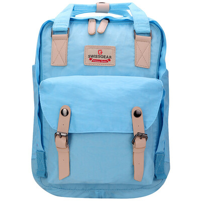 

SWISSGEAR Shoulder Bag Business Casual Shoulder Bag iPad Bag Male Female Student Bag Fashion Travel Bag Korean Academy Backpack SA-9860 Rose