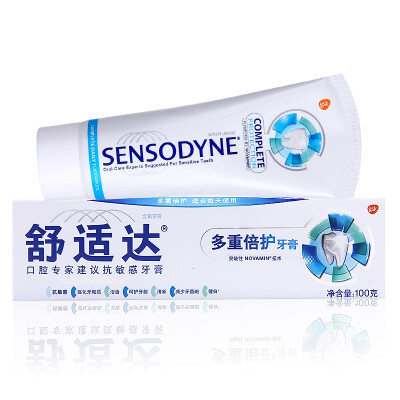 

Comfortable sensible sensodyne all-round protection anti-sensitive toothpaste 100g also known as multiple times to protect toothpaste 100g