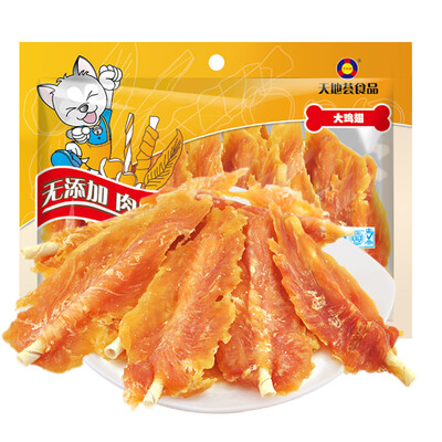 

Duo Sesa honey pet food dog snake big chicken wings 420g nutrition teeth meat fitness calcium supplement