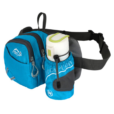 

Jingdong supermarket] force force lang Long (LOCAL LION) 6609 upgrade version of the pockets of outdoor leisure pockets of water luggage package climbing luggage purse wallet blue