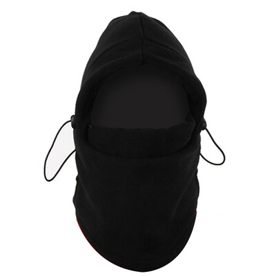 

Feilai Shi FEIRSH outdoor multi-function fleece hat CS hat windbreak fleece collar collar riding a head cover warm L056 black