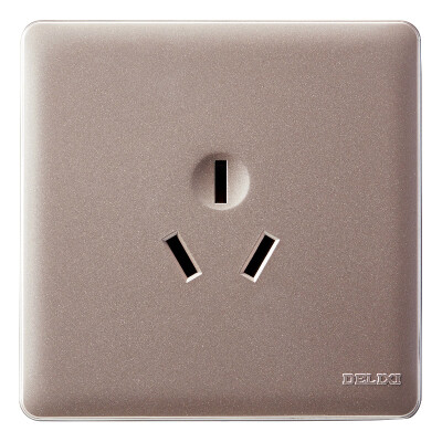 

Delixi (DELIXI) switch socket panel 16 air conditioning socket with dual control switch large plate Zijin series