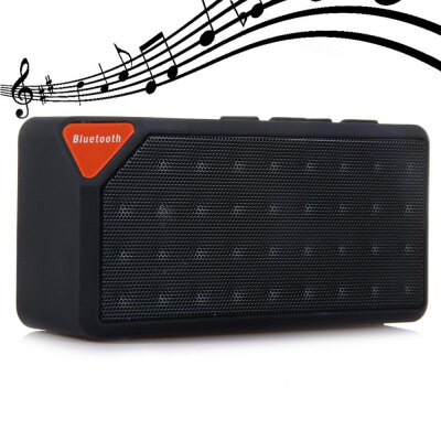 

X3 Wireless Mini Bluetooth TF USB FM Speaker Portable Jambox Style Speaker Music Sound Box Subwoofer Loudspeakers for Cellphone