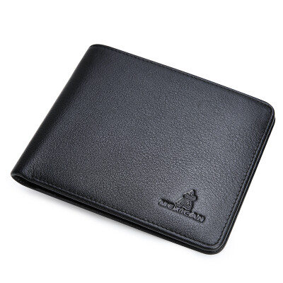 

Scarecrow Mexican Men's Wallets Men's Thin Layer Cowhide Men's Wallets Short Crosses MNY30631M-03 Dark Blue