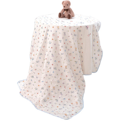 

[Jingdong supermarket] Yale (Yeah's) baby air conditioning by the newborn four-layer gauze cover is 135x115cm suitable for 0-3 year-old baby quilt