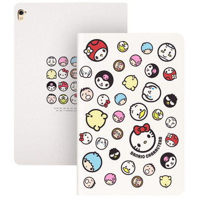 

Отличный Hello Kitty Series iPad Pro 9,7-дюймовый корпус / мультяшный чехол Интеллектуальный кожаный чехол для спальной кожи круглый