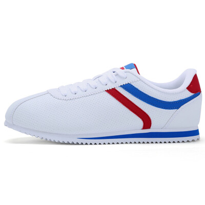

XTEP) men's shoes small white shoes men's casual shoes fashion comfortable and comfortable students casual shoes sports shoes 985119323397 red blue 43 yards