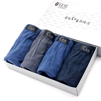 

【Jingdong Supermarket】 red beans hongdou men's underwear 4 mixed color gift box men's underwear HD1043