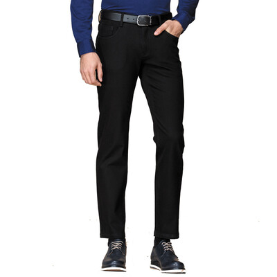 

Jiu Wang (JOEONE) men's business leisure wild fashion comfortable modal Slim casual pants JB165391T Tibetan green 94