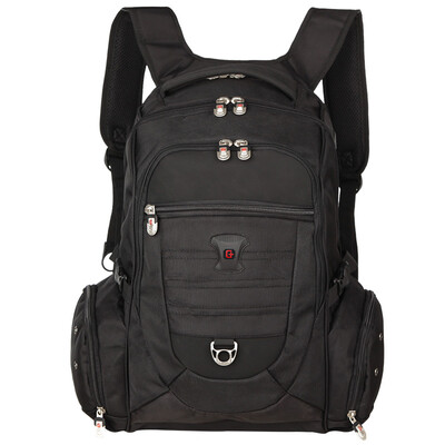 

SWISSGEAR computer bag 156 inch waterproof tear-resistant backpack business fashion notebook shoulder bag student bag SA-8111 black