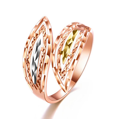 

DEMONE DEMONE SR0795KJ20 Jewelery 18K Gold Rings Roses Golden Gloves Golden Gloves Three Colors Golden Circle Send Girl