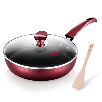 

[Супермаркет] Jingdong антипригарных сковород для приготовления пищи имперской дымы меньше сковороде 28cm сковороде жареного бифштекса омлета сковородх блинов плиты газовой плиты пламя общей посуда WG44594