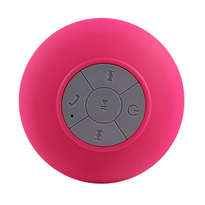 

Portable Wireless Bluetooth Speaker Waterproof Car Handsfree Receive Call Music Suction With Mic For Phone Computer