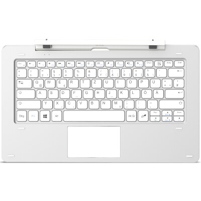 

Cool than the cube CDK08 high-end adsorption keyboard iwork1X original original magnetic keyboard with dual USB multi-function gestures touch silver