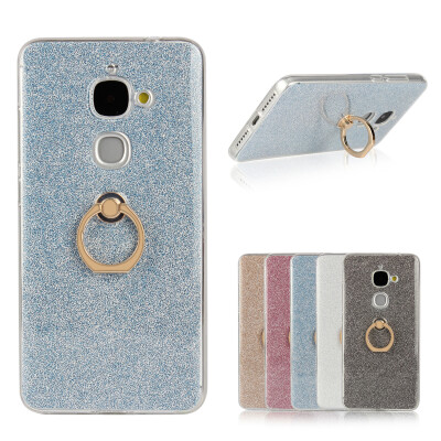 

MOONCASE 2 in 1 Glitter Bling Prints Flexible Soft TPU Protective Case Cover with Ring Holder Kickstand for Letv Le 2 X620