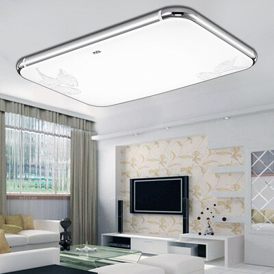 

TCL LED Ceiling Light Cool 27W White Modern Simple Living Room Lamp Restaurant Light Bedroom Light Office Lighting Lighting Rectangular Light 65 43 105cm