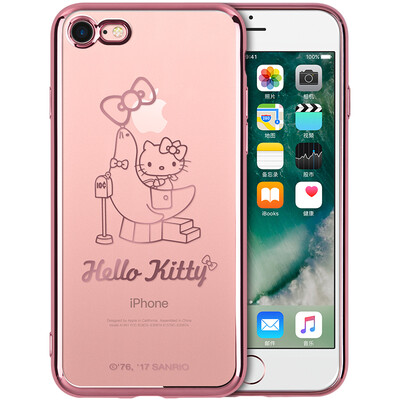 

Плюс отличный HelloKitty серии iphone8 / 7 телефон оболочки / защитный рукав яблоко наборы мобильный телефон 8/7 покрытие тонкой мягкой оболочки падение сопротивления кошечку с морскими львами