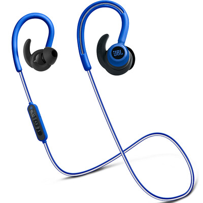 

JBL Reflect Response Профессиональная спортивная беспроводная Bluetooth-гарнитура Touch Action Водонепроницаемая гарнитура для свитера для наушников Neckband Edition Blue