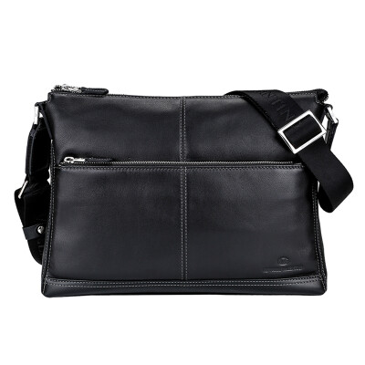 

Giovanni Valentino (GIOVANNI VALENTINO) shoulder Messenger bag with leather Messenger bag horizontal men's bag 711752210 black