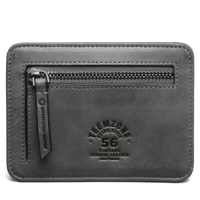 

Tinto teemzone men&39s wallet head layer of leather personality casual cross money money card package 801 rain forest series card package - Paloma gray