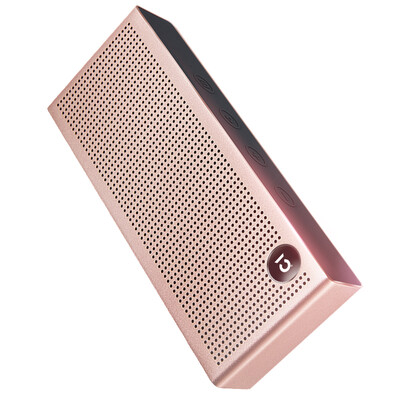 

Десять градусов (ShiDu) SD-T6 Bluetooth-динамики HIFI-уровень беспроводной аудио сабвуфер с двумя динамиками DSP-звук обработки металла CNC-технология high-end bedside настольный звук розовое золото