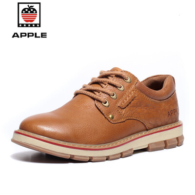

Apple 2017 New Mens casual shoes Genuine Leather breathable male shoes