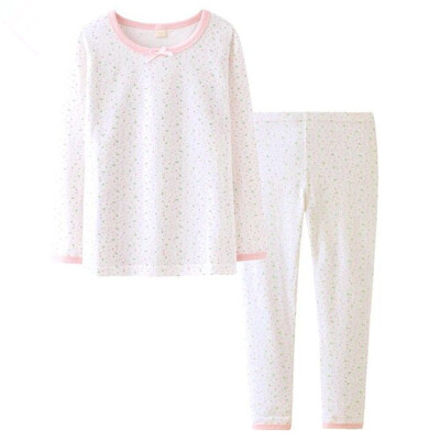 

KIDS MAM & DAD Kids Underwear Set Girls Pendants Chloe Pants Big Kids Home Service 60639 Pink White 100