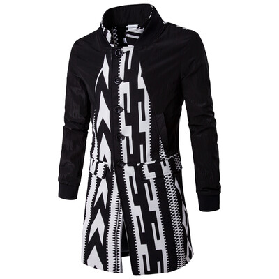 

Mens Casual Windbreaker Leisure Fashion Winter Coats