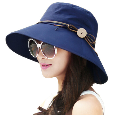 

Jingdong supermarket Ai Ke baby IKEWA ZYM0034kaqi hat summer Korean version of the wave sun sun shade hat Ms Suya deduction large along the sun hat Khaki