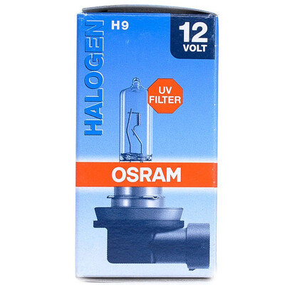 

Osram (OSRAM) Н9 автомобильной фары колбы лампы дальнего света ближнего света лампочки галогенная лампа долговечность 12V (одиночные палочки)