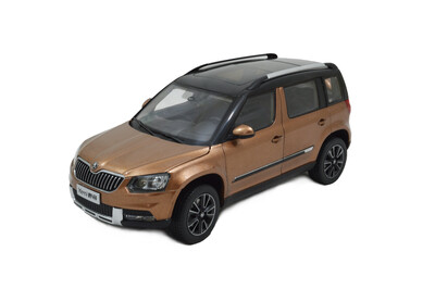 

118 scale Skoda Yeti 2013 diecast model car brown