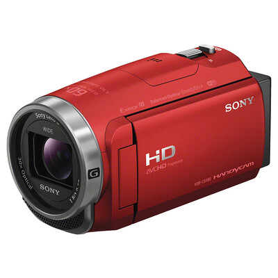 

Сони (Sony) HDR-CX680 высокой четкости цифровая видеокамера 5-осевая стабилизация изображения 30x оптическое увеличение (красный)