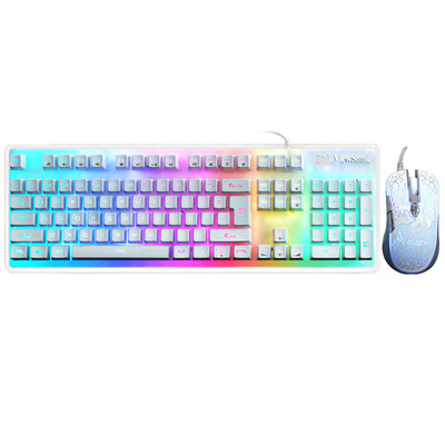 

ViewSonic CU3100 игровая клавиатура и мышь белого цвета