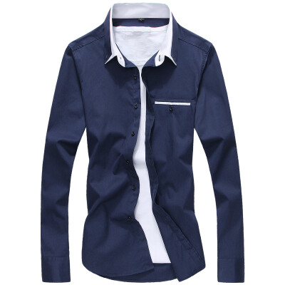 

GEEDO Men Casual Business Long Sleeve Shirt