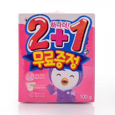 

Oro Lele Pororo Po Lu Lu child soap fragrance-free 85g × 3 South Korea imported baby shower bathes hand-washing soap