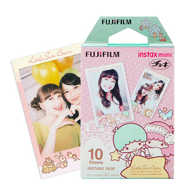

FUJIFILM INSTAX One-time imaging camera MINI photo paper film cute twin stars