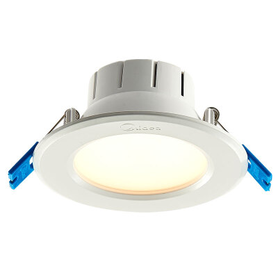 

Midea Midea LED ultra-thin lamp downlight living room restaurant lights 4w white yellow light hole 8cm