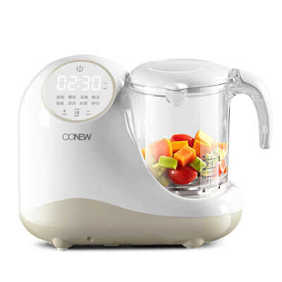 

Jingdong Supermarket] Oh Wo ​​Niuqi one intelligent touch screen baby food supplement machine baby food supplement grinding machine cooking and stirring one machine TB-1101s