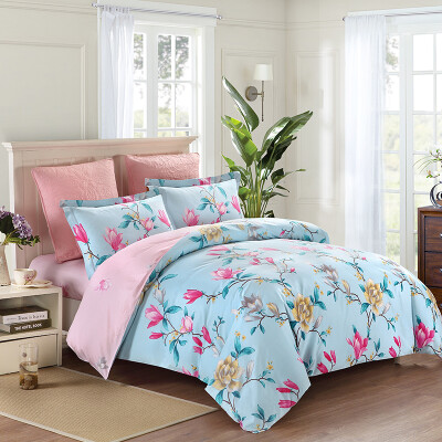 

Somerset somerelle bedding sets twill printing double cotton four-piece 15 meters bed Lizhi 200cm 230cm