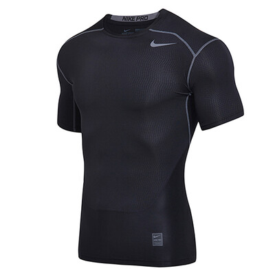 

Nike (NIKE) одежда для фитнеса HYPERCOOL COMP SS GC XL мужской тренировка тугой короткий рукав 826592-010 черный