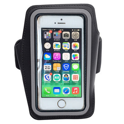 

Four thousand kilometers of mobile phone protection arm with wrist bag running riding arm bag men&women Lycra waterproof&waterproof personal breathable touch screen general black 55 inch SW1038