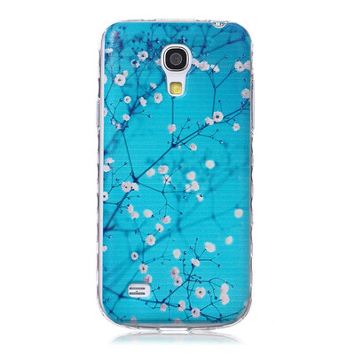 

Plum blossom Pattern Soft Thin TPU Rubber Silicone Gel Case Cover for SAMSUNG GALAXY S4 Mini I9190