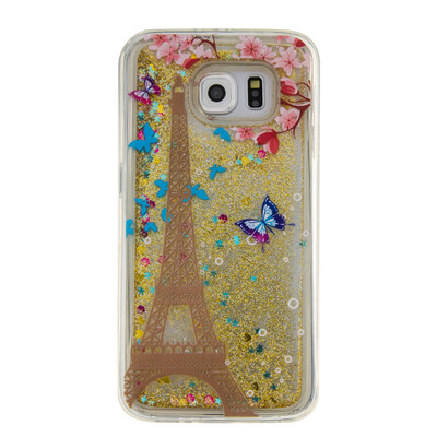 

Динамический Quicksand Блеск наливные Мягкая ТПУ чехол для SAMSUNG S7EDGE