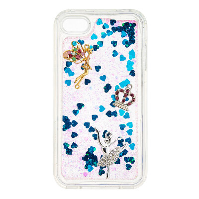 

Dynamic Quicksand Glitter Liquid Soft TPU Case Cover For IPHONE 6S