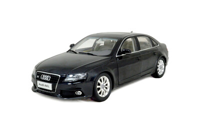 

118 scale Audi A4L 2011 diecast model car black