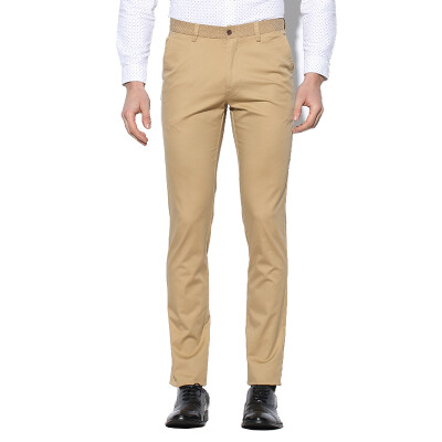 

ARTSDON Men Flat-Front Pants