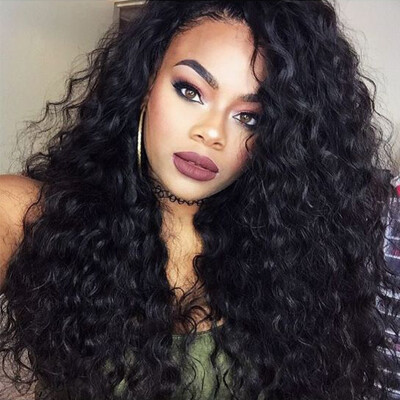 

Unprocessed Virgin Mongolian Hair Deep Wave 4 Bundles Tissage Cheveux Humain Court Deep Curly Hair Extensions