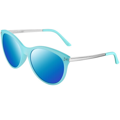 

EYEPLAY sunglasses men&women trendy polarizing sunglasses island glasses eyes play B1509003TP-C2-56mm blue box blue film