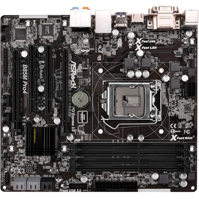 

Материнская плата ASRock B85M Pro4 (Intel B85 / LGA 1150)